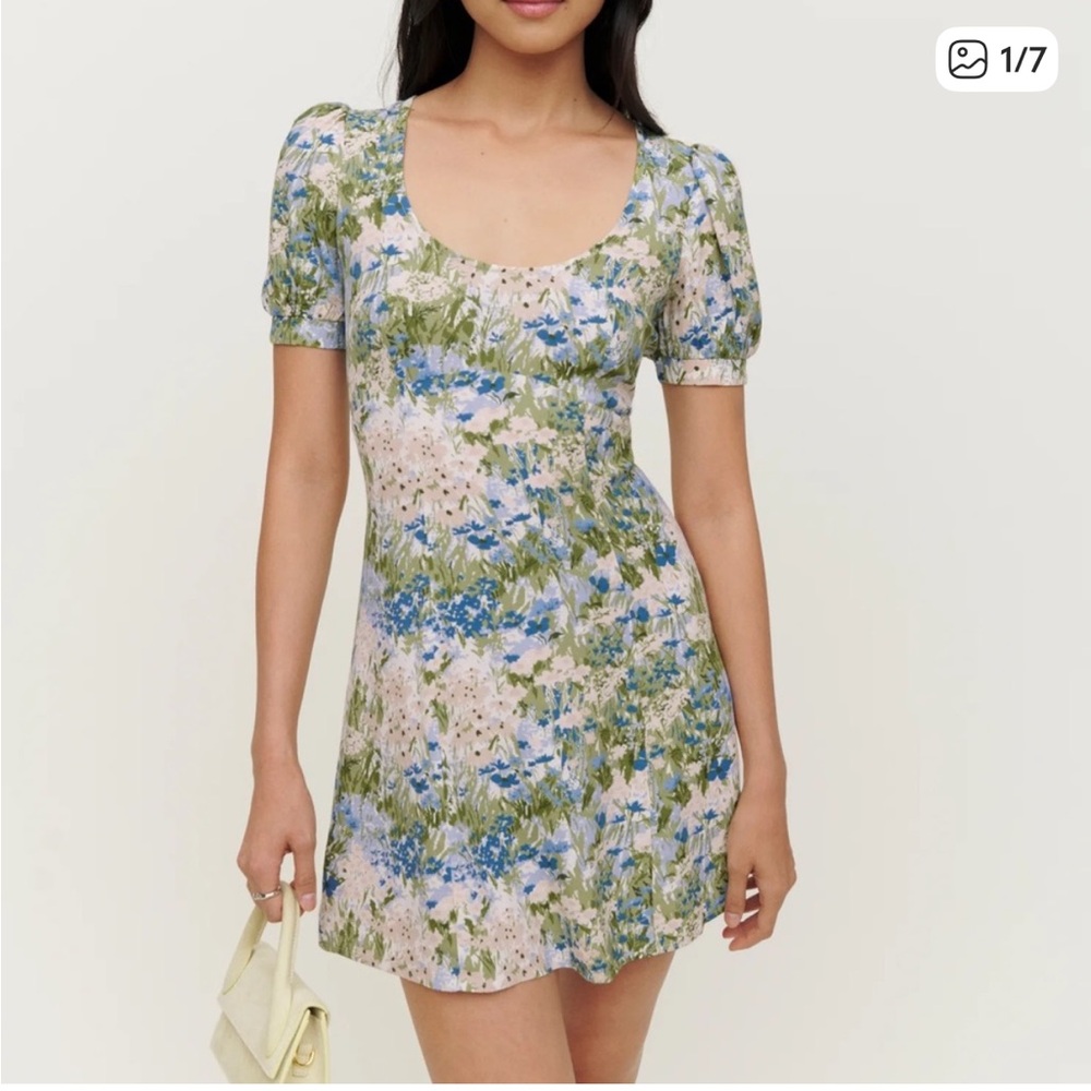 Reformation Georgica dress floral mini